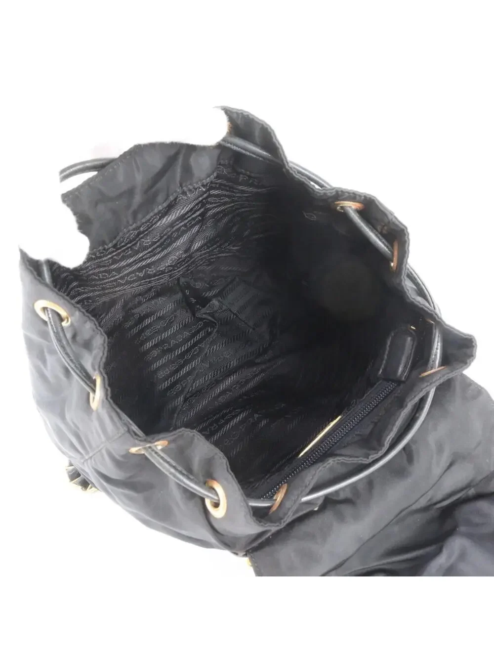 Prada Double Front Pocket Backpack #332876P72B